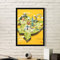 DIYthinker Taipei Travel Map China Einfacher Bilderrahmen Kunstdrucke Malereien Startseite Wandtattoo Geschenk Small Schwarz