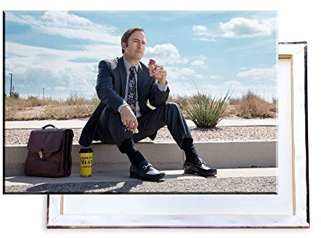 Unified Distribution Better Call Saul - 120x80 cm - Bilder & Kunstdrucke fertig auf Leinwand aufgespannt und in erstklassiger Druckqualität