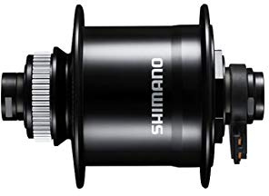 Shimano Metrea Dynamo Front Hub - 12 x 100mm, Center-Lock, Black, 32h