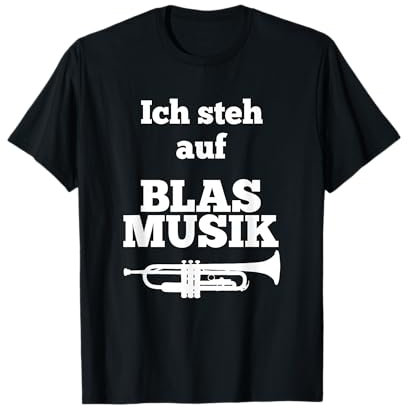 Ich steh auf Blasmusik Kostüm T-Shirt