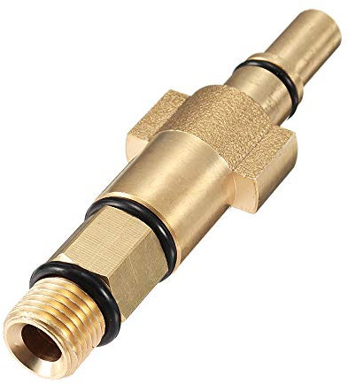 KingLan Gold Pressure Washer Snow Lance Foam Spray Nozzle For Skil 0760 Ar Blue Foamer Bosche Aqt Black/Decker - Gold