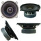 MASTER AUDIO CW501/8 altoparlante diffusore medio basso woofer da 13,00 cm 130 mm 5 40 watt rms 80 watt max impedenza 8 ohm casa feste party, 1 pezzo