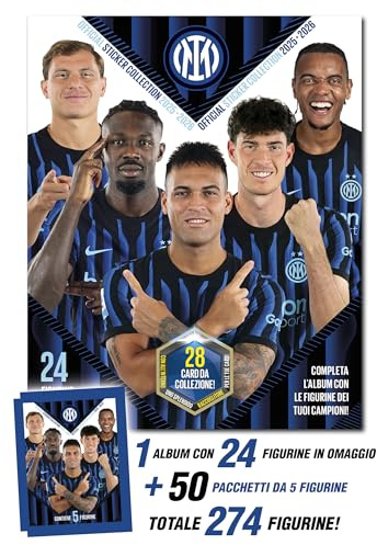 EURO PUBLISHING - Inter 2025-2026 Album + 250 Figuren - auf Italienisch