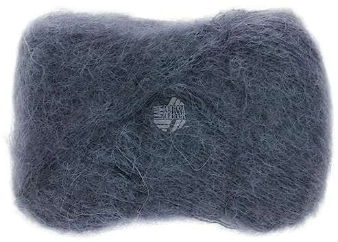 LANA GROSSA Setasuri | Feines Lace-Garn aus Suri-Alpakafasern mit Seide | Handstrickgarn aus 69% Alpaka (Suri) & 31% Seide | 25g Wolle zum Stricken & Häkeln | 212m Garn FB12
