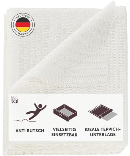Blumtal Antirutschmatte für Teppich Vinyl, Teppich Antirutschunterlage, zuschneidbare Antirutschmatte Auto und Schublade, 60 x 120 cm, 2er-Set