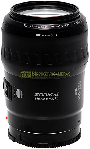 Minolta AF 100/300 mm f4,5-5,6 xi pour appareils photo Minolta Dynax et Sony A-Mount
