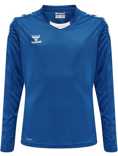 hummel hmlCORE XK Poly Jersey L/S Kids, True Blue, 140