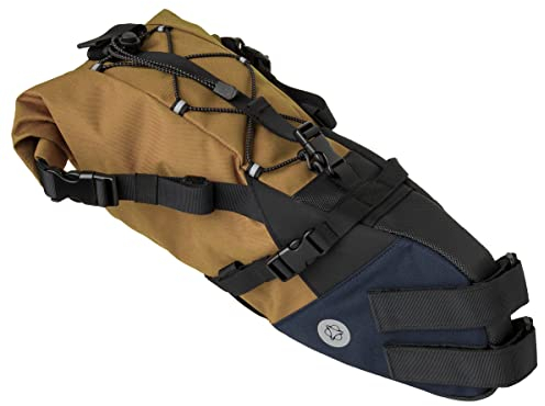 AGU Unisex-Adult Borsa Sottosella Venture 10x15x50cm Posteriore, Blue Armagnac, 10