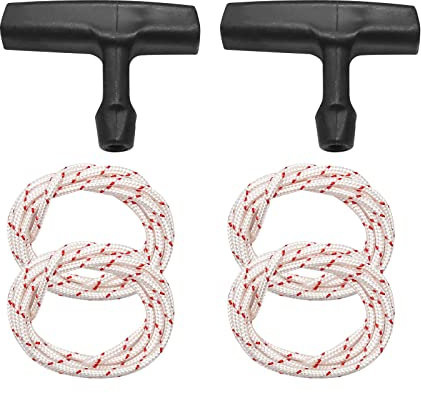 Hoypeyfiy Recoil Starter Handle with Pull Cord Kit Replacement for STIHL TS350, TS360, TS400, TS410, TS420, TS460, MS380, MS381, BT360
