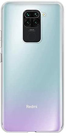 Max Power Digital Funda para móvil Xiaomi Redmi Note 9 Carcasa de Silicona Transparente Antigolpes Flexible Protectora Lisa Ultra Delgada (Xiaomi Redmi Note 9, Transparente)