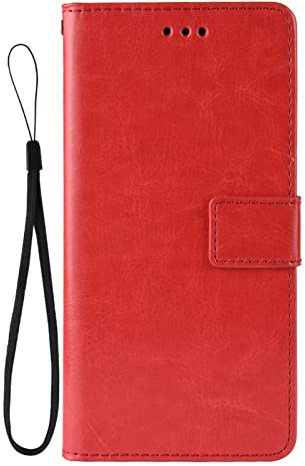 TIANCI Cover per Asus ZenFone Max Pro M2, Stile Retrò per Asus ZenFone Max Pro M2 Cover Portafoglio Pelle Sintetica con TPU Case, Slot Flip Custodia per Asus ZenFone Max Pro M2 Cover