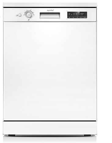 SCHNEIDER - Lave-vaisselle - 13 couverts - 6 programmes - Top amovible - Panier à couverts - Blanc