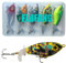 ELBFANG Topwater Kunstköder Set | Popper | Stickbaits | Oberflächenköder | Whopper Plopper | Wobbler Hecht