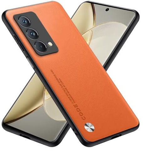 RankOne Funda Compatible con Realme GT Master Edition (6.43) Carcasa Caso Cover Estuche - Naranja
