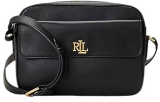 Lauren Ralph Lauren Umhängetasche für Damen Marke, Modell 431926645, aus Leder., Schwarz , Einheitsgröße