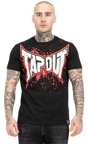 Tapout Herren T-Shirt Normale Passform Splashing