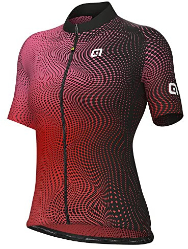 Alé Cycling Damen Pragma Circus Kurzarmtrikot, Rosa, S
