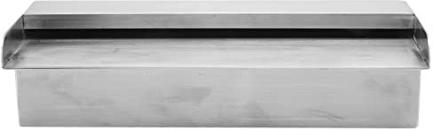 OKJHFD Fontana per Piscina, Cascata per Piscina in Acciaio Inossidabile, Decorativa a Flusso Costante Senza Luci Kit Completo di Cascata e Flusso per Caratteristiche dell'Acqua all'aperto