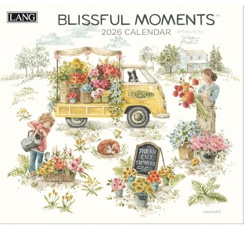Lang, Blissful Moments Wandkalender 2026 von Lisa Audit
