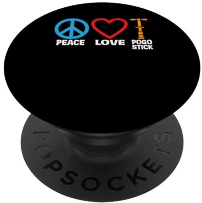 Pogo Stockjumper Bouncing Champion Pogo Stockspringen PopSockets Klebender PopGrip