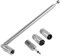 75 Ohm Fm Aerial For Hifi Dab Aerial Antenna Indoor Tv Aerial For Indoor Radio Aerial Digital Radio Telescopic Unbalanced Compatible For Mini System, Table Top Tv, Av Receiver