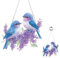Alluring DIY Diamond-Painting-Anhänger Diamond Painting Fensterbilder Diamant Painting Vogel 5D Diamants Painting Bilder Hängend Ornament Kranz Tür Fenster Wand Eingang Decor