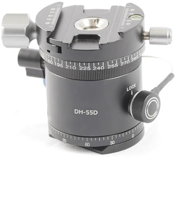 Hochpräziser Panorama-Stativkopf, Panorama-Index-Rotator, 10 Nähte, Aluminium-Stativkopf-Stop-Abstand