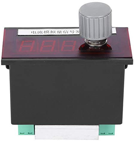 CS 4 100MA Digital Display Current Generator, Adjustable Current Signal Generator, Multi Turn Potentiometer with Large Knob, Anti Protection, for Inverter Control,