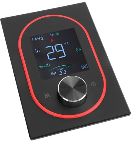 Smart Color Thermostat LCD Programmable Control Energy Heating Thermostat for Home Hotel Office AC 95 V to 240 V [Smart Color, Programmable, Energy Saving Water Heating] [Home Hotel Office] (Normal
