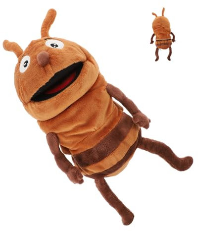 Milisten Ant Handpuppe Aus Weichem Plüsch Cartoon Ameisen Hand Spielzeug Interaktives Storytelling Puppe Für Junge Mädchen Zum