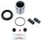 Bigg Red - Front Brake Caliper Rebuild Repair Kit + Pistons - Compatible with Ford Transit Connect