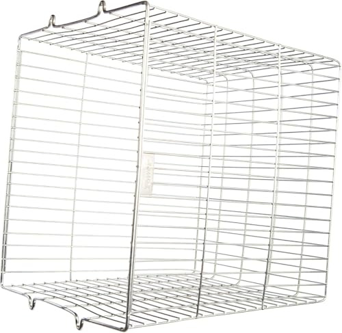 Team Controls Universal Rectangular Guard Basket Cage Cover ZINC Plated 18''W x 18''L x 8''D - Suitable for Boiler Flue Terminal Guard, CCTV Camera, Lighting etc