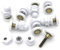 YUANQIAN DN 19mm Diameter Single -Wheeled Replacement Shower Door Roller Runner Wheel Pack of 8