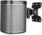 Allcam WSP1B Compatible Sonos play1 & 3 wall mount bracket for Sonos Play One/Three speaker w/tilt and swivel in Black