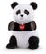 Trudi 29827 - Handpuppe Panda cm 17x24x16