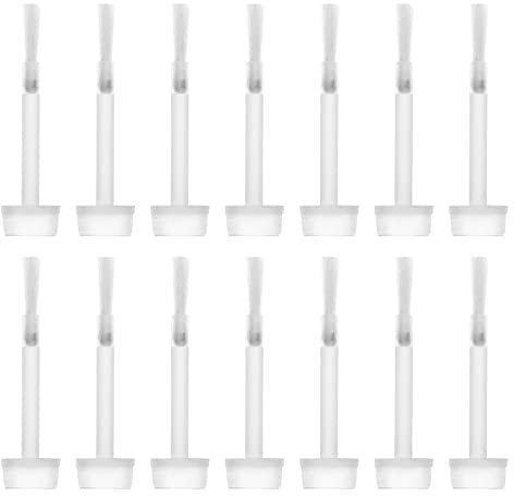 200pcs Nail Polish Replacement Brush Gel Liquid Dipping Brush for DIY Nail Art Home Salon