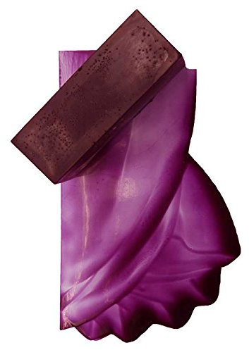 Meyco Encaustic Wachsfarbe, Künstlerwachs, großer Block 75x26x26 mm, 60 ml (Rotviolett)