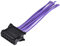 Qiilu Conector de resistencia de ventilador, conector de resistencia de ventilador y arnés de cabo para Renault Megane 02-16 7701209803 7701060001