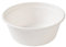 GREENBOX Einweggeschirr Schalen aus Zuckerrohr I kompostierbares, biologisch abbaubares Geschirr I Suppenteller Schälchen Pastateller Servierschale I 50x Suppenschale 500ml, rund 15cm, Weiß