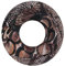 Majea Damen Loop Schal Schlauchschal Halstuch (880023) (braun 17), 180 x 90