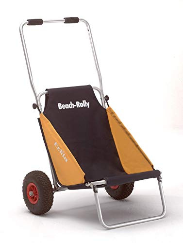 NATIV Beach-Rolly Eckla die Transporthilfe für Kanus, Kajaks, Boote, Angelzubehör und Freizeitzubehör mit Lufträder
