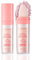 Polvo De Hadas Highlight Patting Powder Stick, Fairy Patting Puder, Haar Körper Glitzer Bombe, Gesicht Körper Highlighter Illuminating Powder Brighten Schimmer Puder Make-up (Fairy Pink)