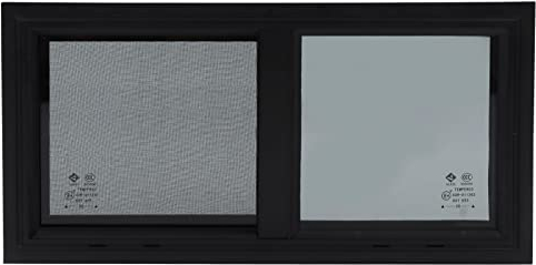Dioche Schiebefenster Wohnmobil, Wohnmobil Schiebefenster 550 X 260mm Wohnmobil Fenster Horizontal Vertikal Verschiebbar mit Fliegengitter Insektennetzen für RV Wohnmobil Wohnwagen