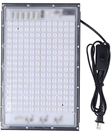 banapoy Lampada Abbronzante, 100W 192 LED 460Nm Lampada Autoabbronzante per Il Corpo Viso, Casa Portatile Lampada Blu Completa Lampada Solare Luce D'abbronzatura Facciale della Pelle Self (Spina UE)