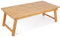 Large Size Floor Desk Nnewvante Floor Table Tray with Locking Folding Legs Adjustable Height Low Coffee Table for Gaming Writing RV Travel