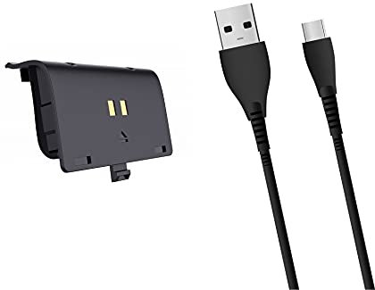 Rechargeable Controller Battery Pack Charging Cable Compatible with Xbox XS Series X|S/Xbox One