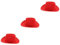 Kisangel 3stücke Hund Katze Cowboy Hut Pet Cowboy Headwear Für Halloween Und Cosplay Leichtes Elastisches Design Für Haustiere Kostüm-Accessoires Für Partys Und Fotos