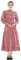 CR ROLECOS Robe médiévale pour femme - Robe victorienne à manches longues - Ligne A - Vintage - Renaissance édouardienne - Robe de bal - Robe de soirée longue pour femme, Rose, XXL