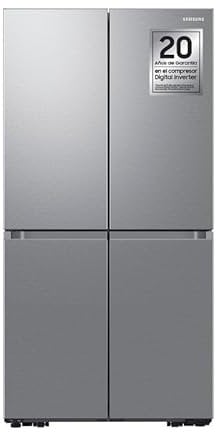 Frigorífico Samsung French Door 183cm 646L Clase E Plata RF65DG960ESREF