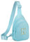 Viverte Kleine Schultertasche, Umhängetasche, Bauchtasche für Mädchen und Frauen, niedliche Brusttasche, Umhängetasche, Geburtstagsgeschenke für Sie, Icing Blue, K
